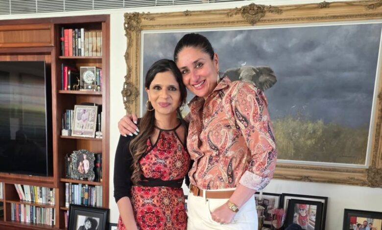 Saba Pataudi and Kareena Kapoor Khan
