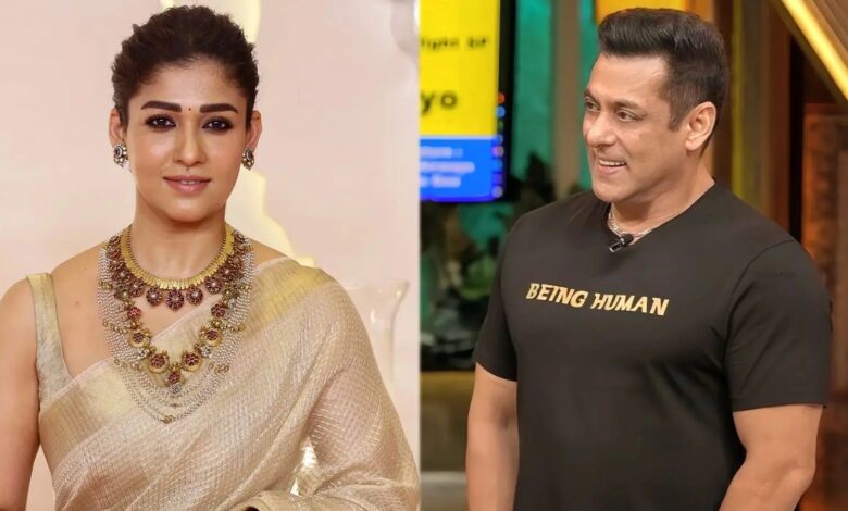 Nayanthara and Salman Khan