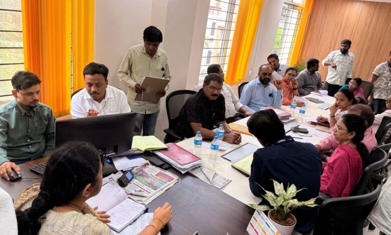 Telangana Vigilance Department's inspections across government offices in the (CURE) area on April 6, revealed several irregularities.