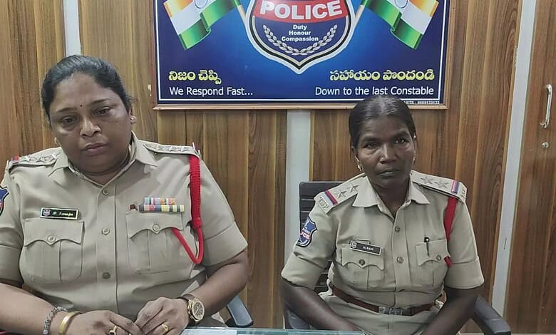 Two women police officers in Telangana accused of accepting a Rs 40,000 bribe. The incident highlights co.
