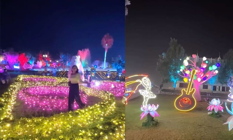 Visit Musical Glow Garden, Hyderabad’s viral night attraction