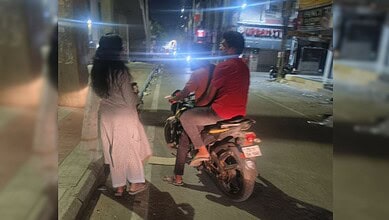 Hyderabad IPS officer harassed by men during a midnight operation.