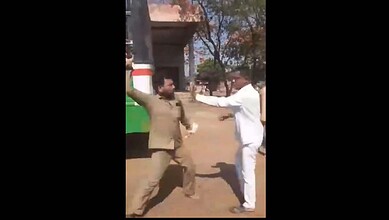 Bus conductor attacks ticket inspector in Sangareddy