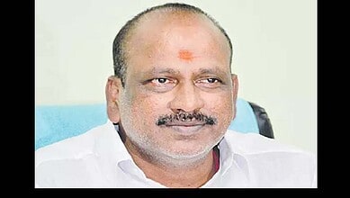 YSRCP leader speaking on transparency in the Special Intensive Revision process, close-up portrait.