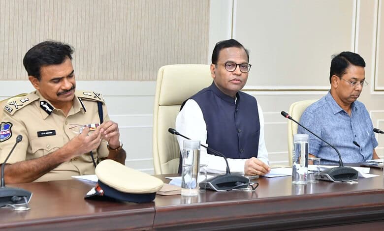 Telangana officials review arrangements ahead of Prime Minister's visit on May 10.