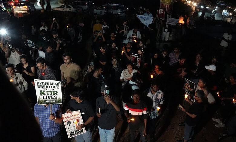 Save KBR: Activists arrested after overnight protest against tree cutting