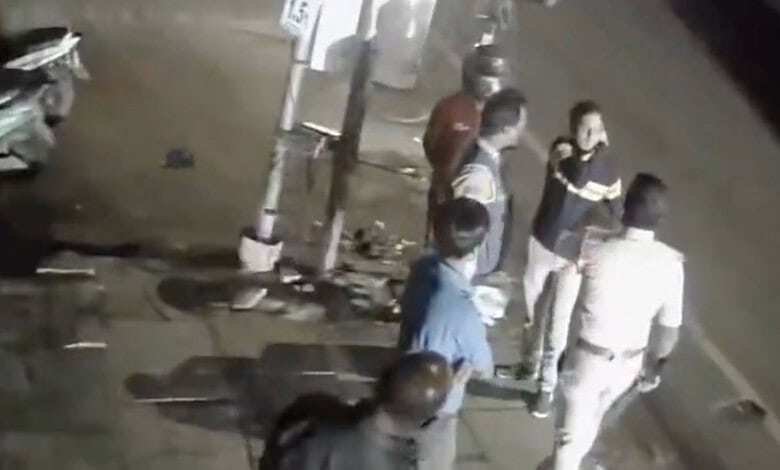 Hyderabad police officers involved in assault incident with delivery worker, NHRC complaint filed.