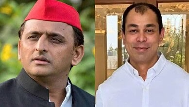 Akhilesh Yadav's stepbrother Prateek Yadav, who recently passed away at age 38, shown in a recent photo.