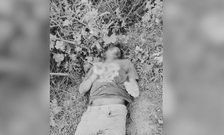 A dead body in Hooghly West Bengal