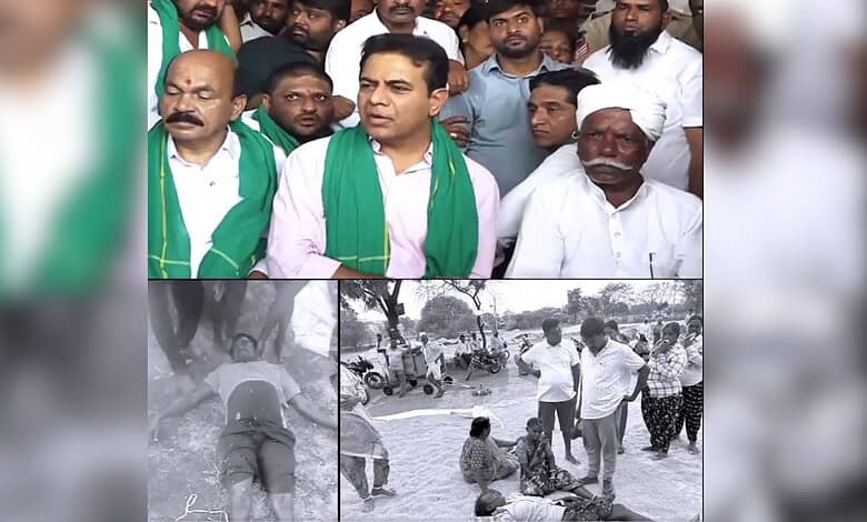 Three farmers die at procurement centres in Telangana, BRS alleges 'murder'