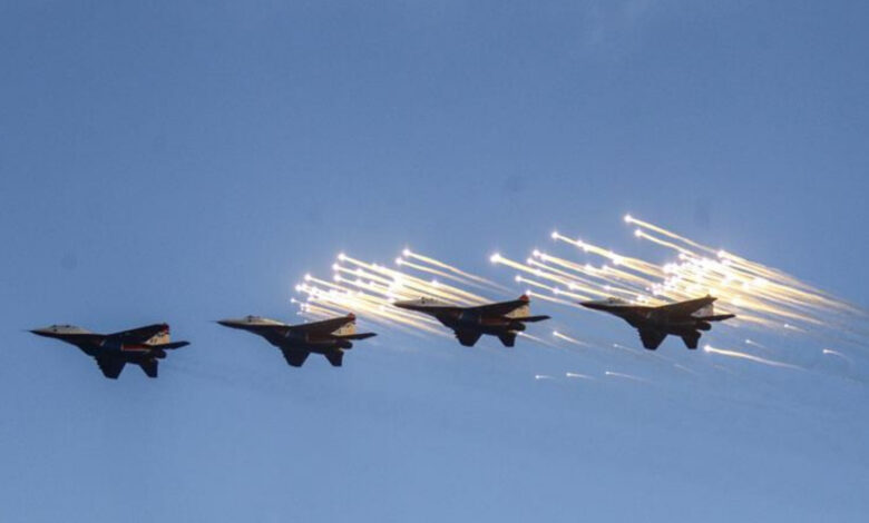 fighter jets