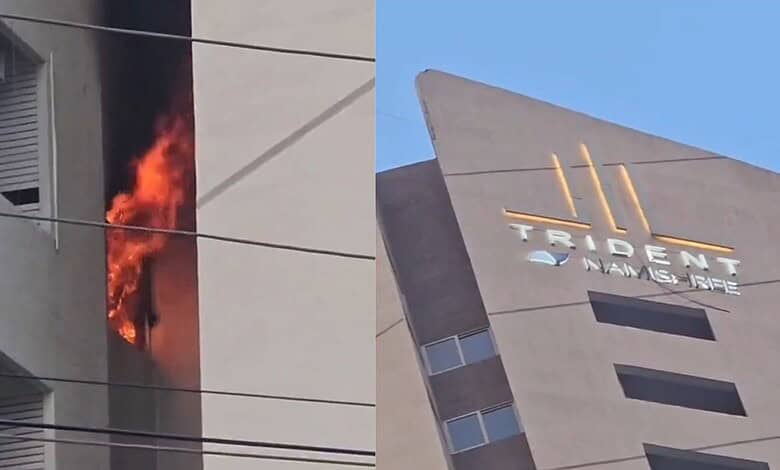 Deepam in puja room sparks fire at apartment complex in Hyderabad