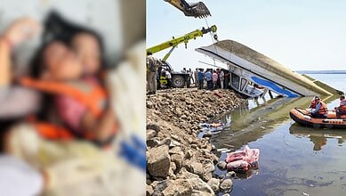 A boat accident in Jabalpur resulted in a tragic loss, with rescue teams working to recover victims near the shoreline.