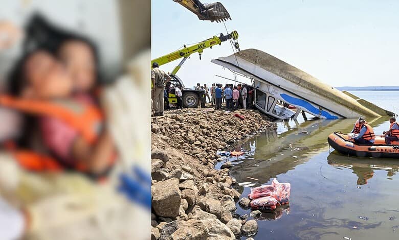 A boat accident in Jabalpur resulted in a tragic loss, with rescue teams working to recover victims near the shoreline.