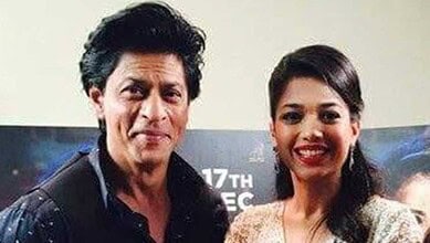 Shah Rukh Khan and Sanam Jung