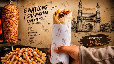 Best shawarmas in Hyderabad